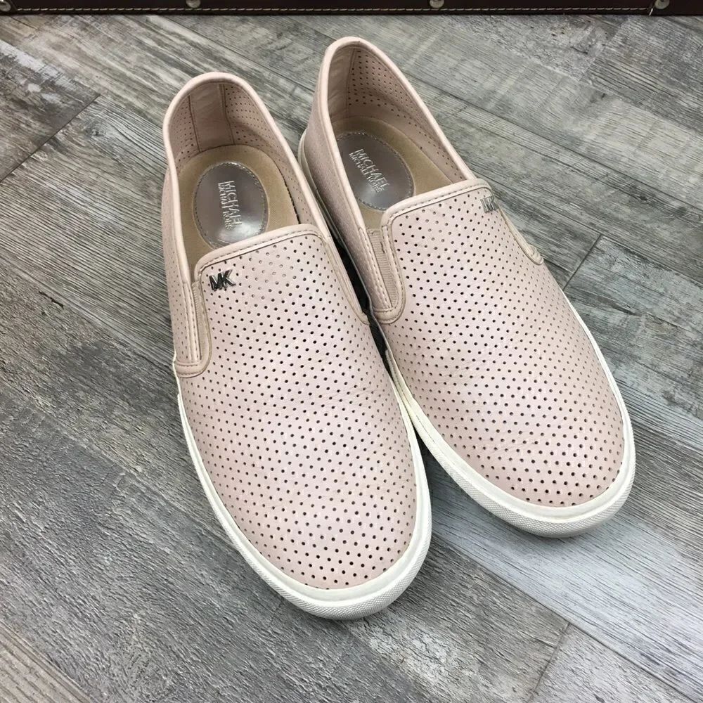 Michael Kors Leather Sneaks Women Size 9.5